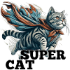 Super Katze Britisch Kurzhaar BKH getigert