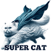 Super Cat persisk hvid persisk kattegave