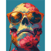 Hippie Skull - Totenkopf