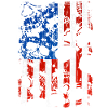 Crâne USA Pride