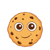 Cute Chocolate Chip Cookie
