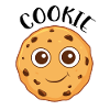 Cute Chocolate Chip Cookie