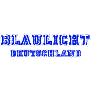 Blue light Germany blurred