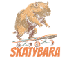 Skateboard Skater Capybara Skatybara