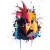 Un coq vous regarde