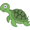 A friendly turtle