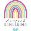 Endlich Schulkind 2024 Einschulungsshirt