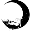 Woman in the Moon