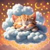 chat endormi