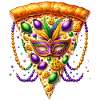 Pizza Gras Carnival Celebration