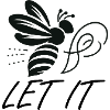 Graphic Bee Illustration