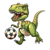 Soccer T Rex