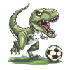 Soccer T Rex