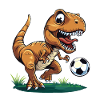 Soccer T Rex