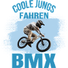 Coole Jungs fahren BMX