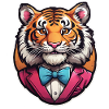 Drôle de tigre comique