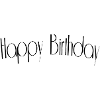 Happy birthday
