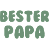 Bester Papa Grün