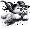 Magic Persian White Persian Cat Gift