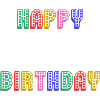 HAPPY BIRTHDAY. ANNIVERSARY.