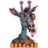 HIGH CANNABIS GIRAFFE STONED