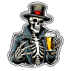 Skull / Skull / Skeleton / Gothic / Tattoo