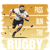 Pass - Run - Try - Rugby