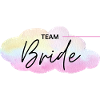 Team Bride - Rainbow Cloud
