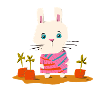 Petite fille lapin