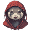 Furet cool avec capuche