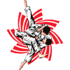 Red Judo Hold