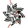 black judo hold