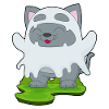Cat Halloween Ghost
