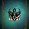 Horus, der Falkengott.