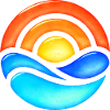 Sunset Retro Glass