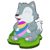 Wolf Easter Easter Egg