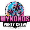 Mykonos Party Crew Holiday Saying