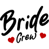 Bride Crew Heart