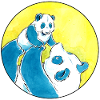 Panda Bär Liebe