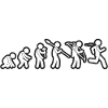 Evolution Run White Grunge