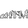 Evolution Running Grunge Blanc
