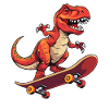 Skater T Rex