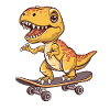 Skater T Rex