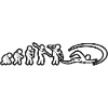 Evolution Swimmer White Grunge