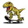 Skater T Rex