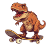 Skater T Rex