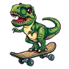 Skater T Rex