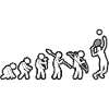 Evolution Tennis Female White Grunge