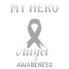 My Hero Is Now My Angel Brain Cancer Awareness