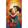 Mother and Child - Retro 50s